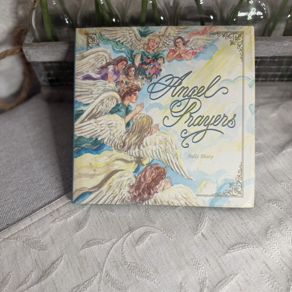 Angel Prayers, Hardcover By Sally Sharp. Religious. Vintage 1994